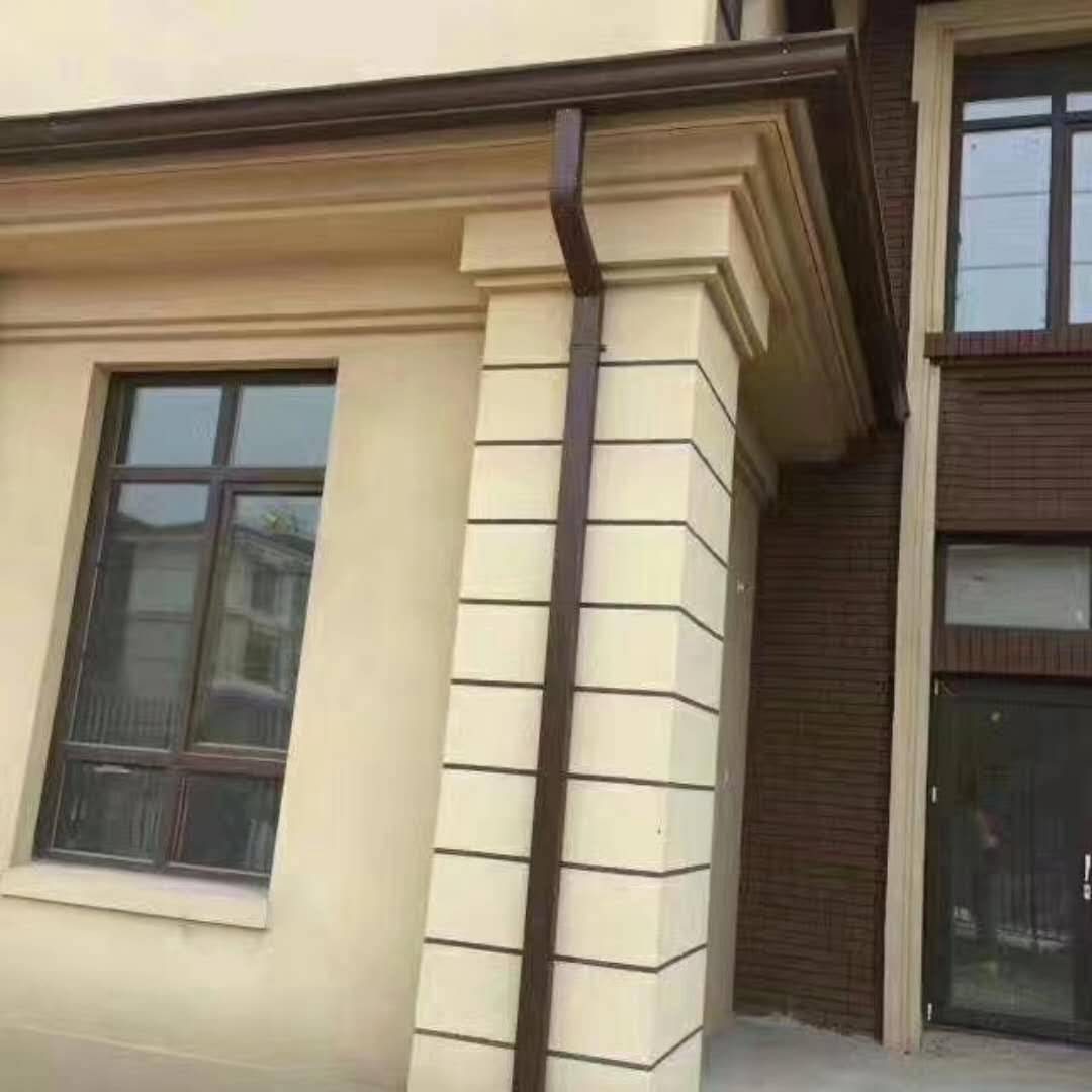 石家庄金属檐沟落水落水管别墅