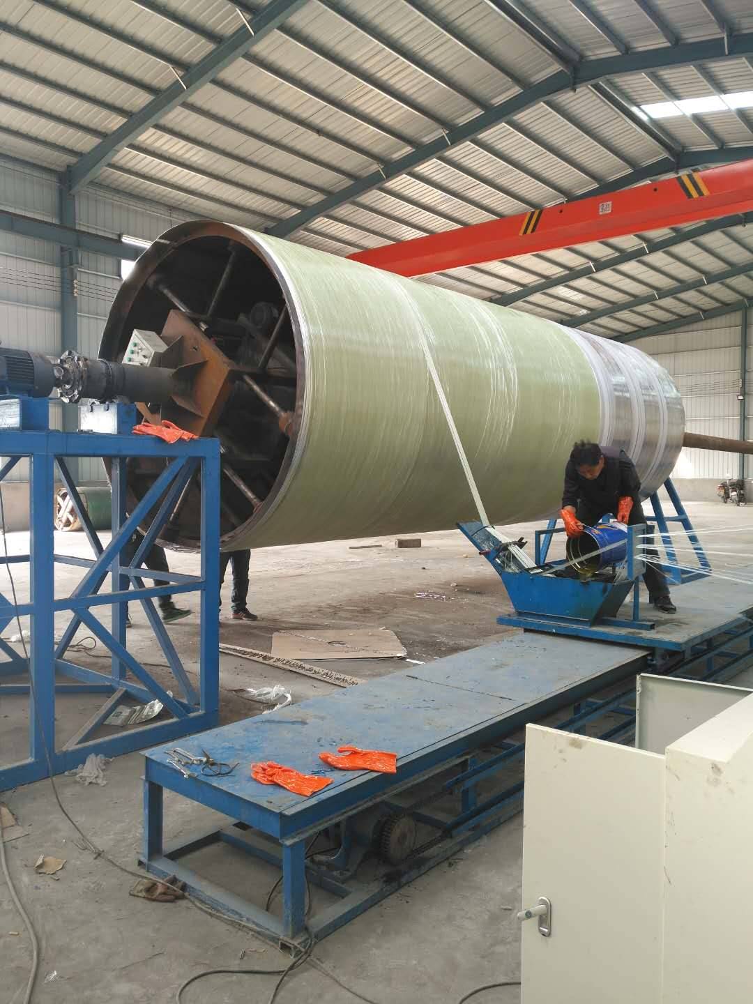 玻璃钢化粪池缠绕机,化粪池缠绕机