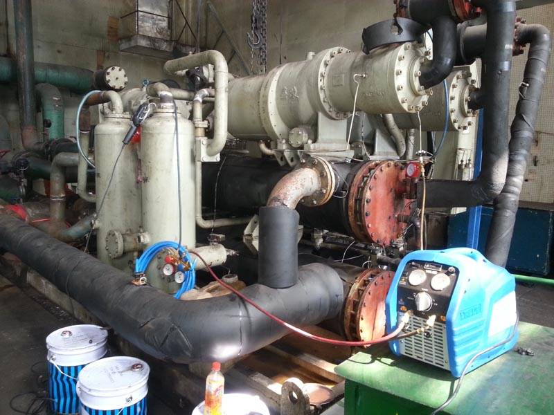 中央空调冷水机组水源热泵维修保养