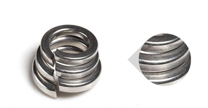 gb93碳钢锰钢弹圈白锌彩锌发黑304不锈钢弹垫弹簧垫圈m2m30