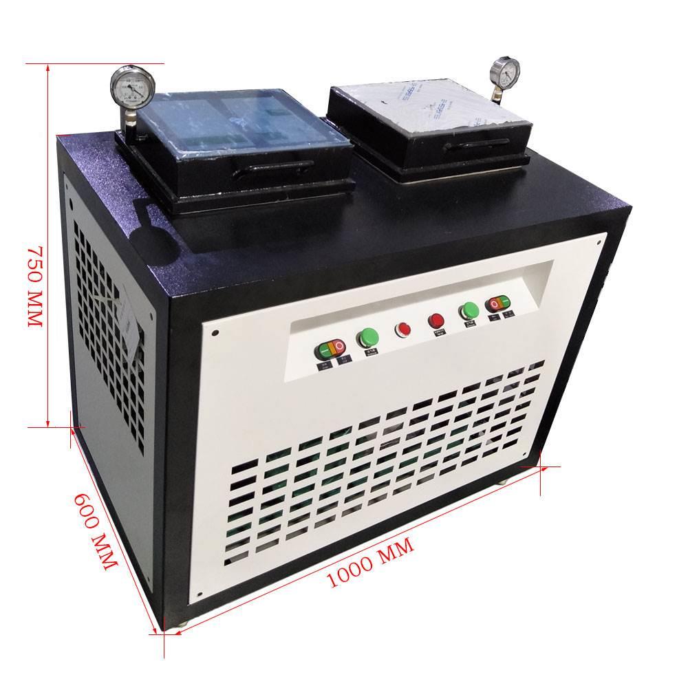 供应矽利康除泡真空机 液态硅胶真空机 硅胶商标压花专用真空机