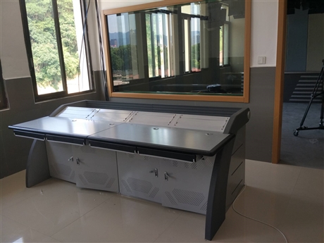 昱阳gx导播桌导播室工作台非编桌导播台非编操作台厂家直销