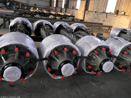 美式车桥又称富华型车桥是目前挂车半挂车更常用的一款车桥