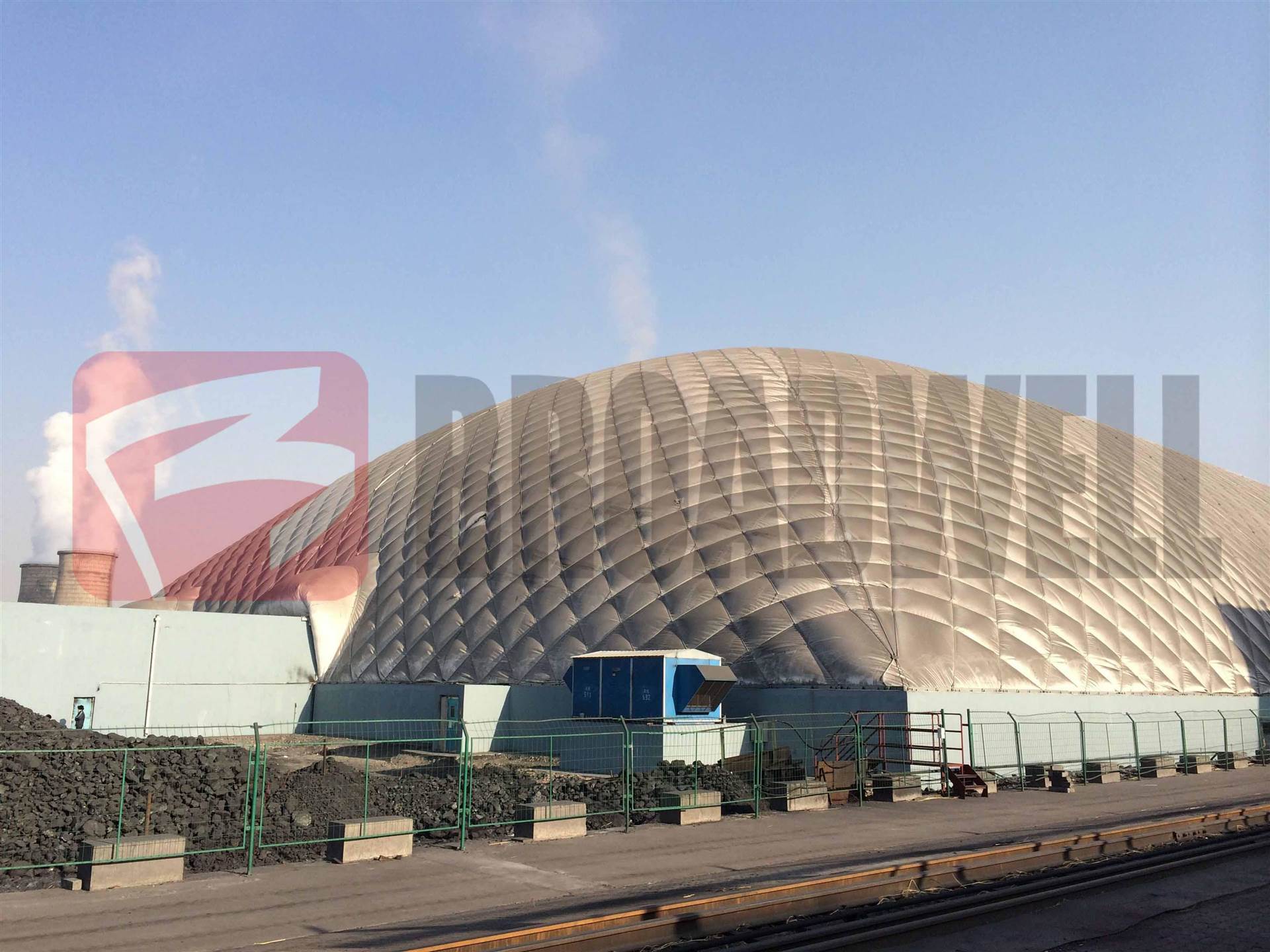 气膜充气膜场馆充气膜储煤场气膜煤棚价格博德维气膜