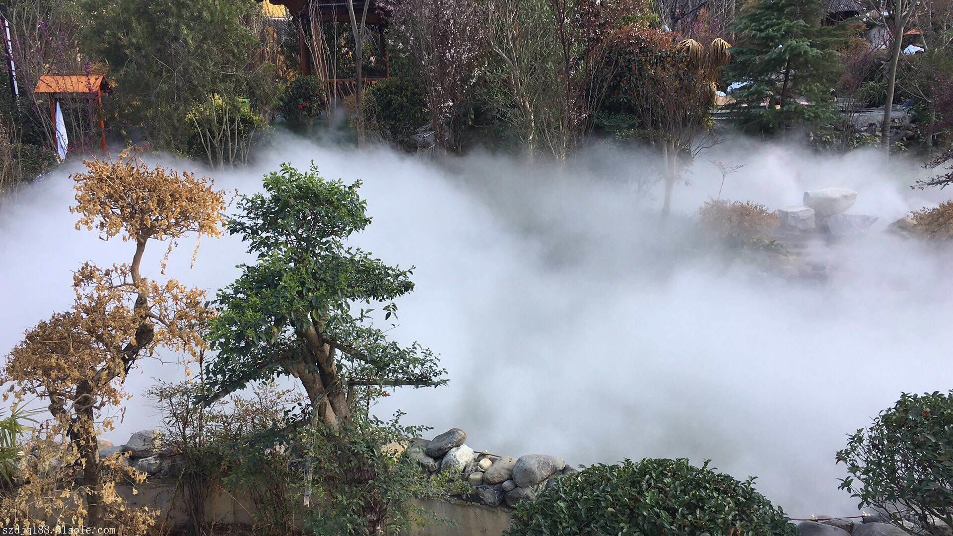 园林景观雾喷冷雾系统工程售后服务周到