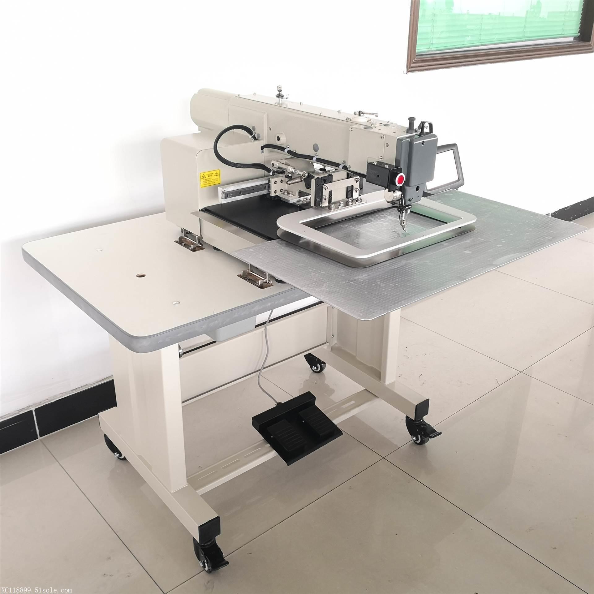 星驰缝纫机厂家 3020加侧滑压脚制衣厂车缝小唛头 皮标