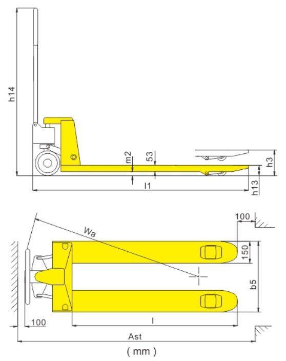 液压地牛手动液压搬运车使用方法手动叉车-地牛