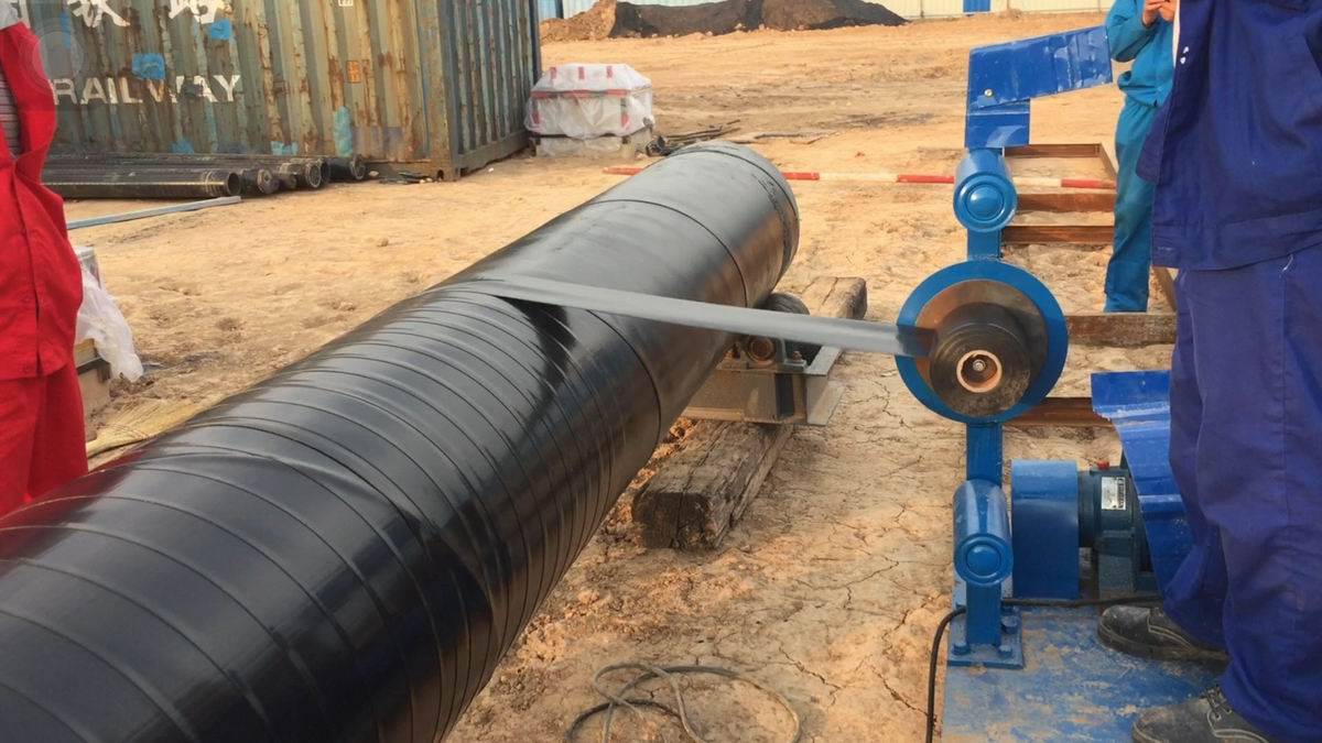 缠绕式石油管道用3pe防腐