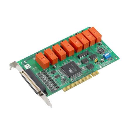 研華pci-1761數據採集卡 -be全新正品 8di 8繼電器輸出 pci1761