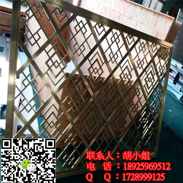 不锈钢屏风五金制品厂，背景墙不锈钢屏风