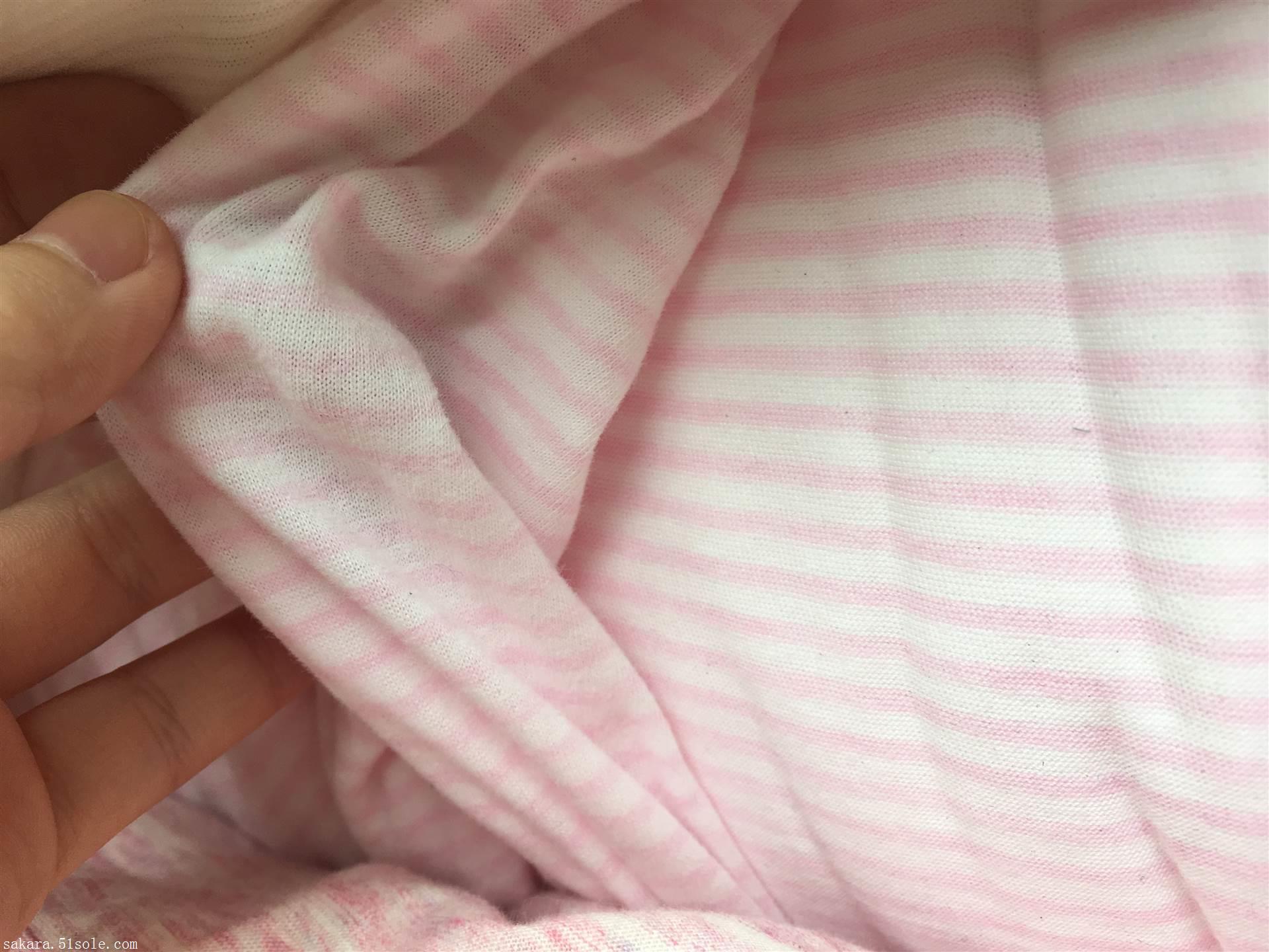 库存面料平纹汗布布头无弹汗布t恤面料精梳全棉