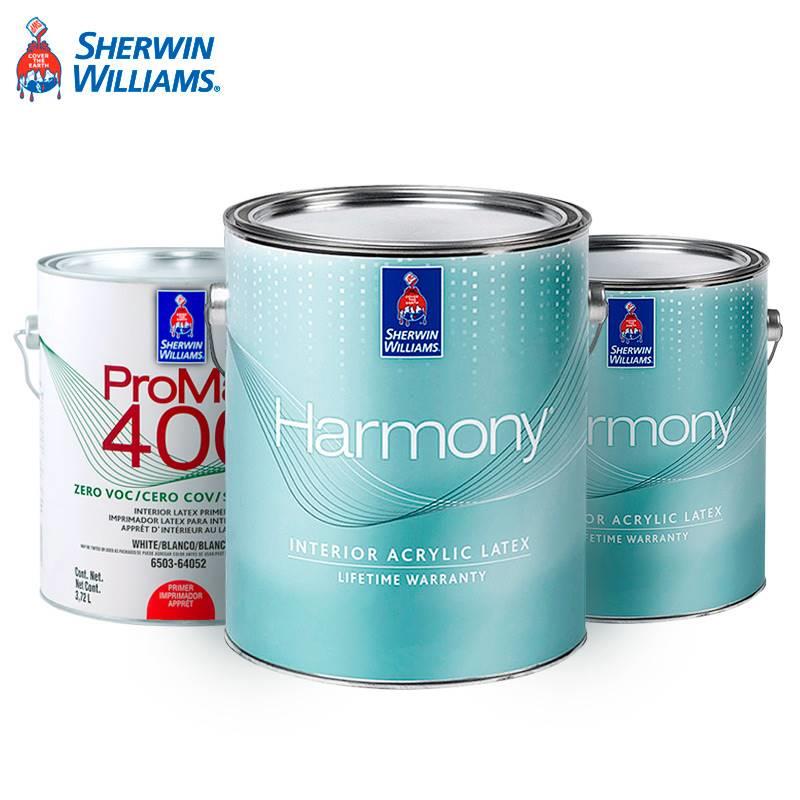 美国宣伟进口涂料普乐200乳胶漆零voc儿童环保水性防潮防霉墙面漆