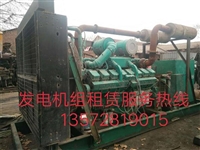 西安租赁发电机组5-800KW机型快捷准时