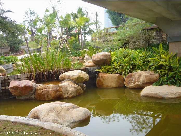 新余景观石 新余供应优质黄蜡石 新余小溪公园驳岸石,招牌刻字石