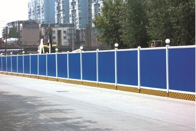 供应PVC工程围挡、市政施工围挡