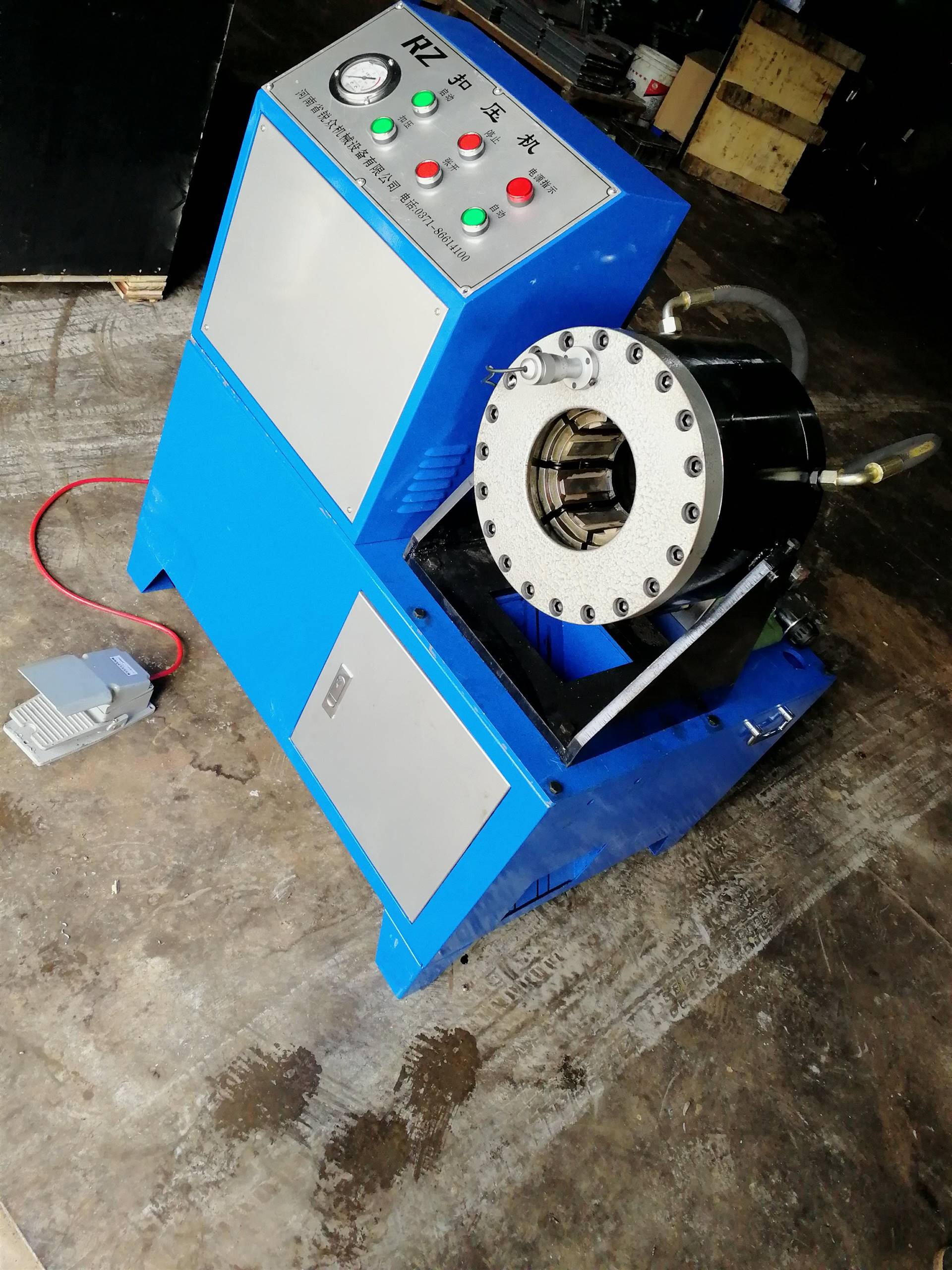 湖南怀化全自动缩口机厂家 缩管机价格 自动缩口机价格