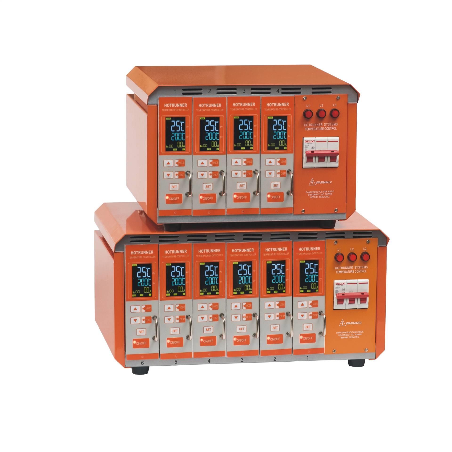 苏州福新特热流道温控箱注塑机模具配件优质温控器插卡式