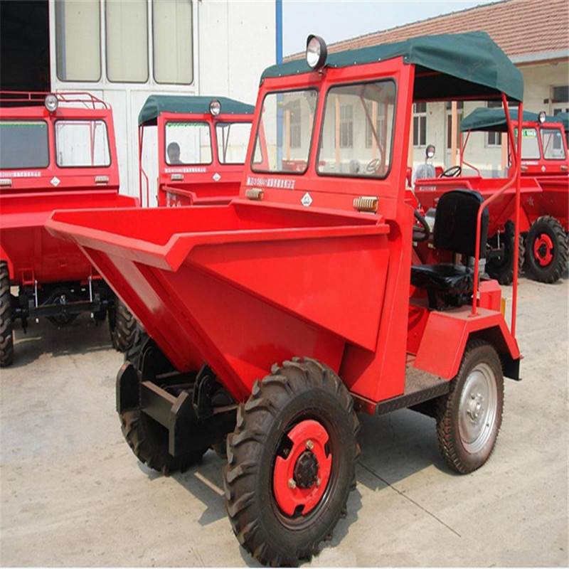 动力强劲翻斗车 卸料方便工地翻斗车