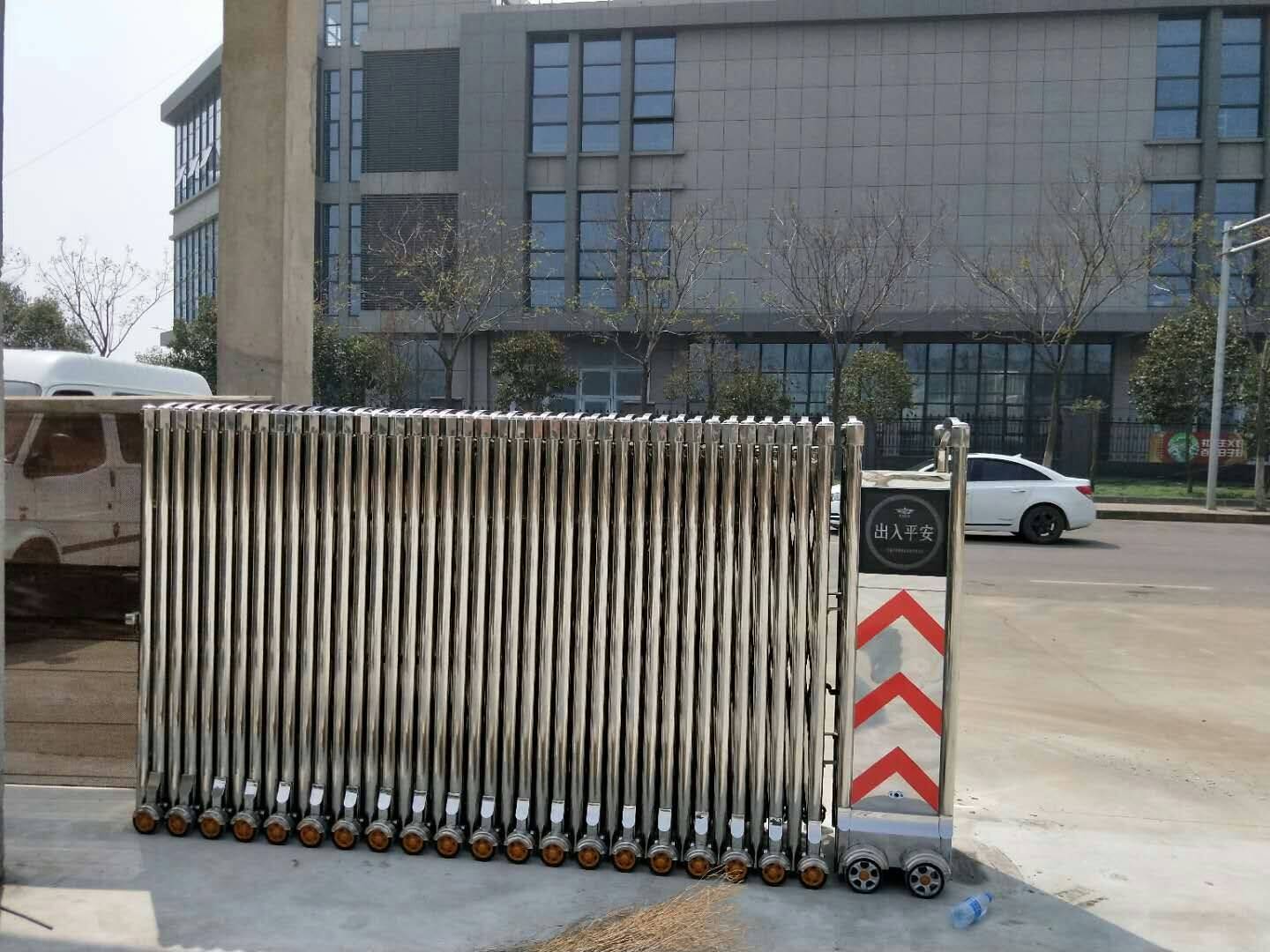 伸缩门电动门停车场系统自动门道闸卷帘门