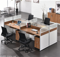 武汉可定做四人位屏风隔断