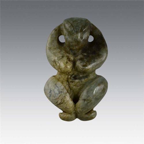 乾隆年制玉人权威专业鉴定