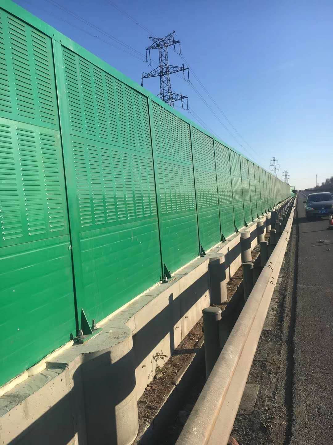 小区隔音围墙声屏障厂家安装介绍