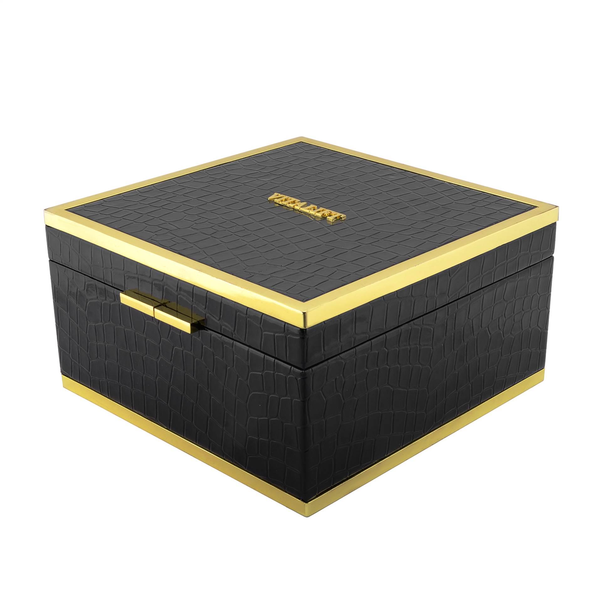 立葳化妆品收纳盒 化妆瓶皮盒包装盒