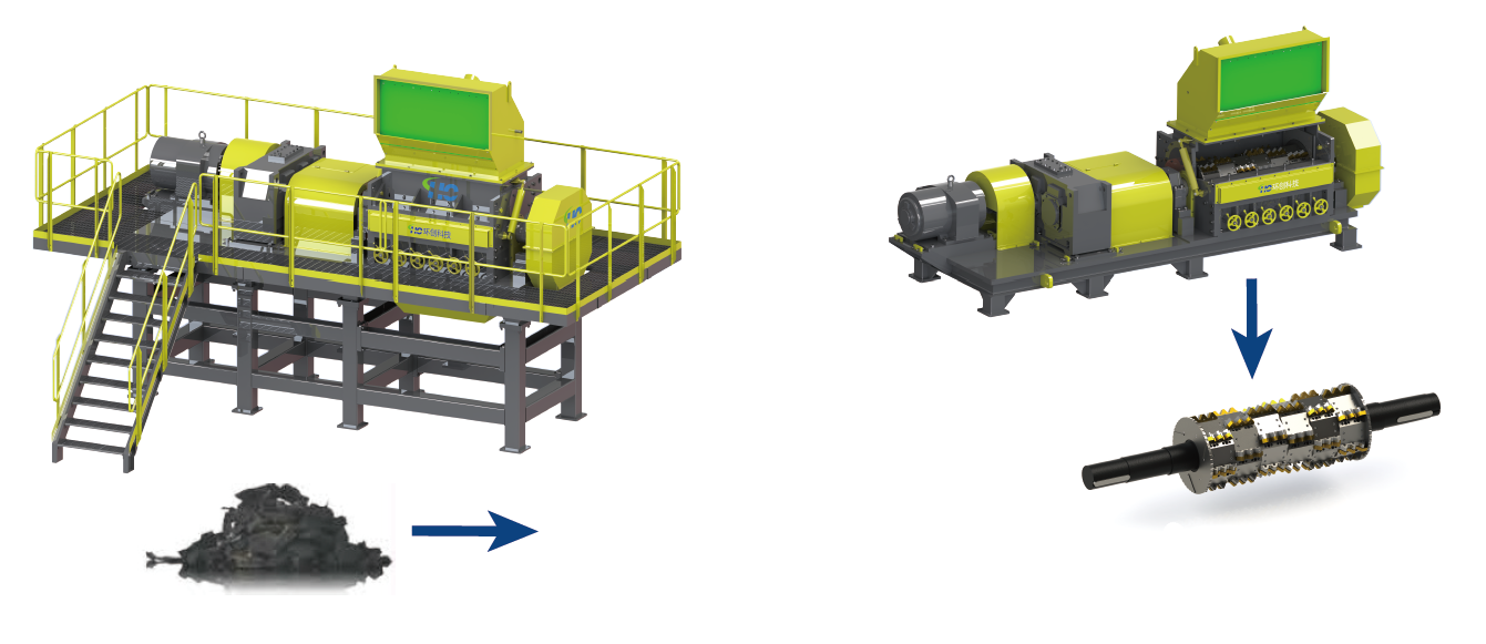 環創廢舊輪胎回收線|廢舊輪胎回收設備廠家