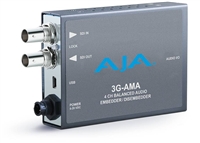 AJA转换器3G-AMA，3G-SDI 模拟音频加嵌器 / 解嵌器