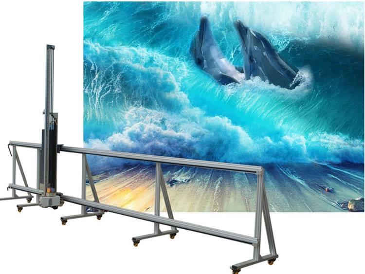 3d打印机 墙体彩绘机 绘画机 文化墙绘画机