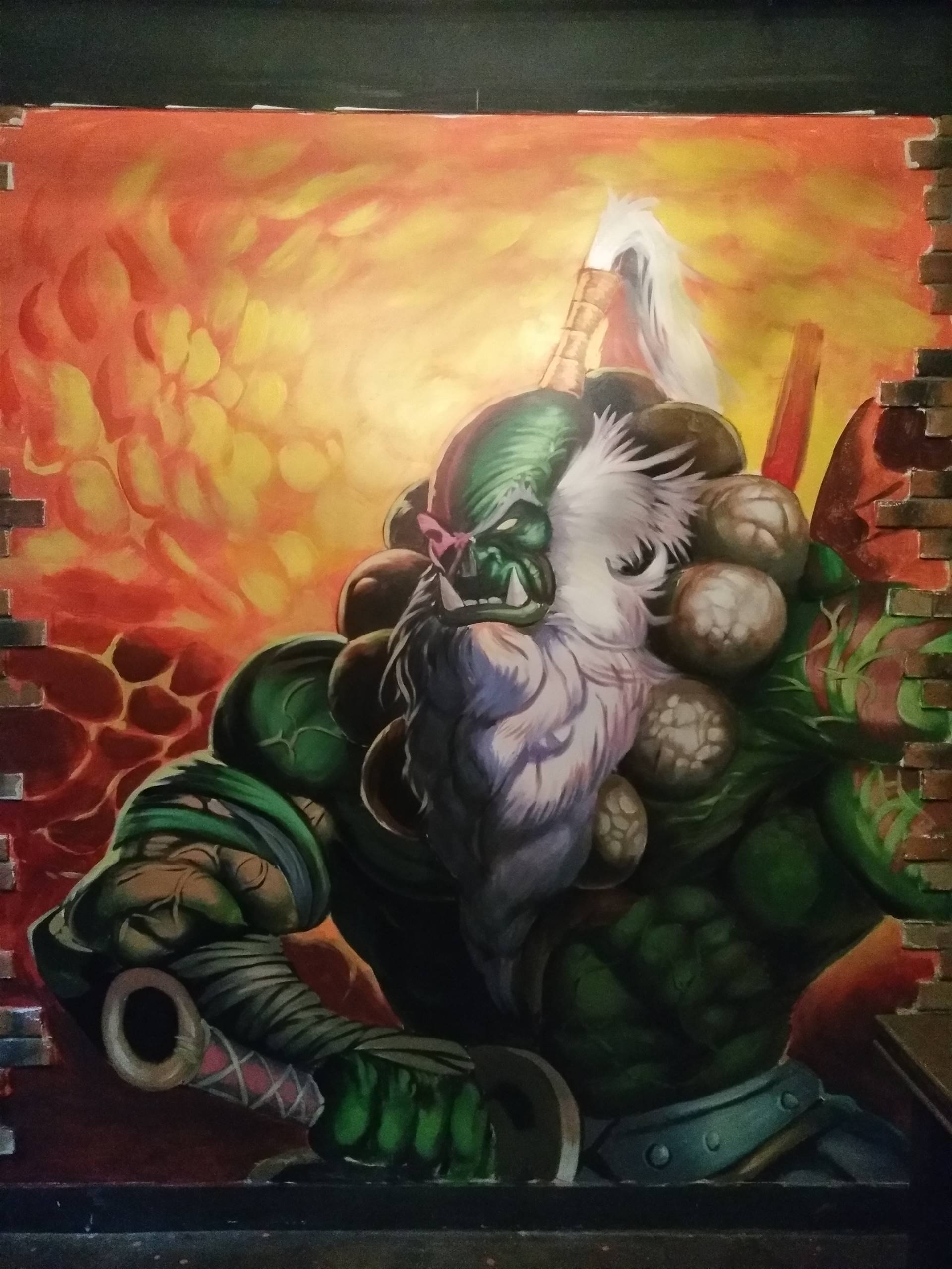 乌鲁木齐九宫格电竞中心墙绘