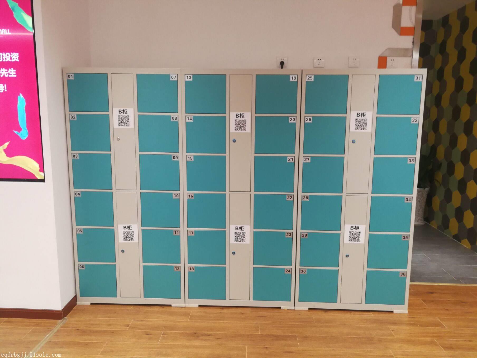 电子存包柜超市寄存柜智能储物柜手机存放柜投币柜刷卡柜手机柜