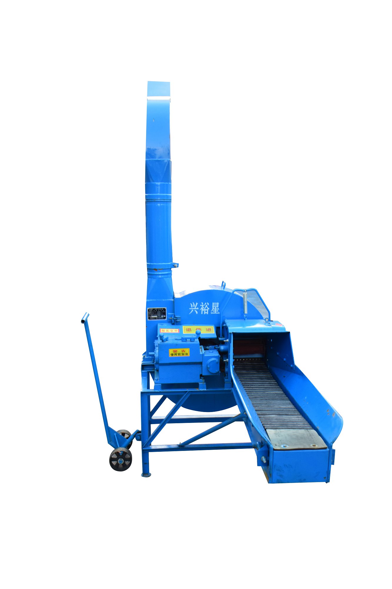 大中型新款多功能高喷铡草机