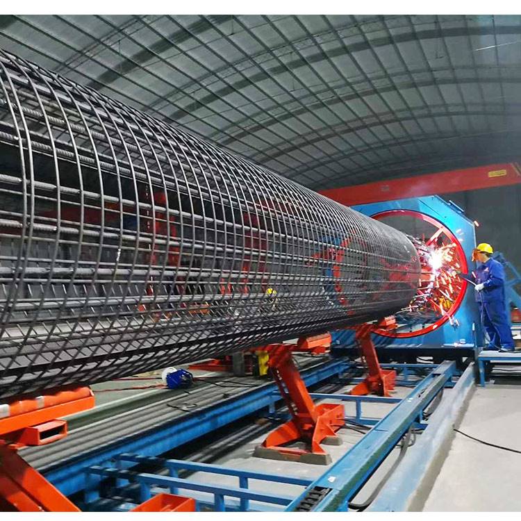 数控钢筋加工设备滚笼焊机,钢筋笼成型机,滚龙机