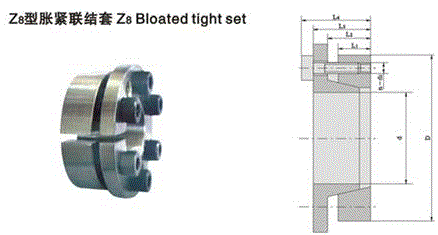 Z8型系列胀紧联结套 束环 涨紧套