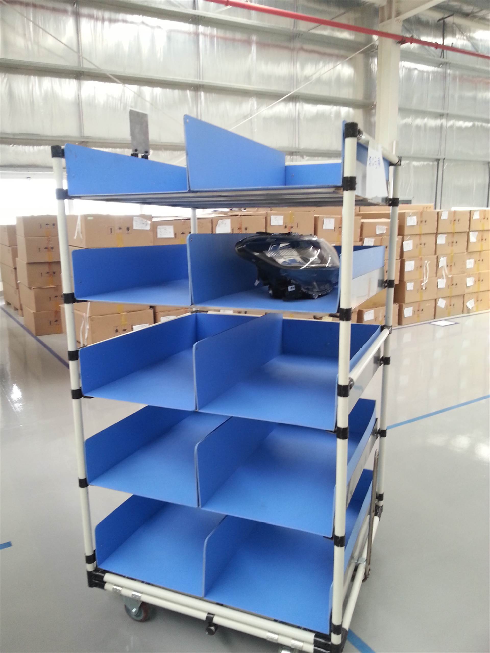 东莞骏怡线棒精益管工作台接头货架周转车钣金滑轨性价比高