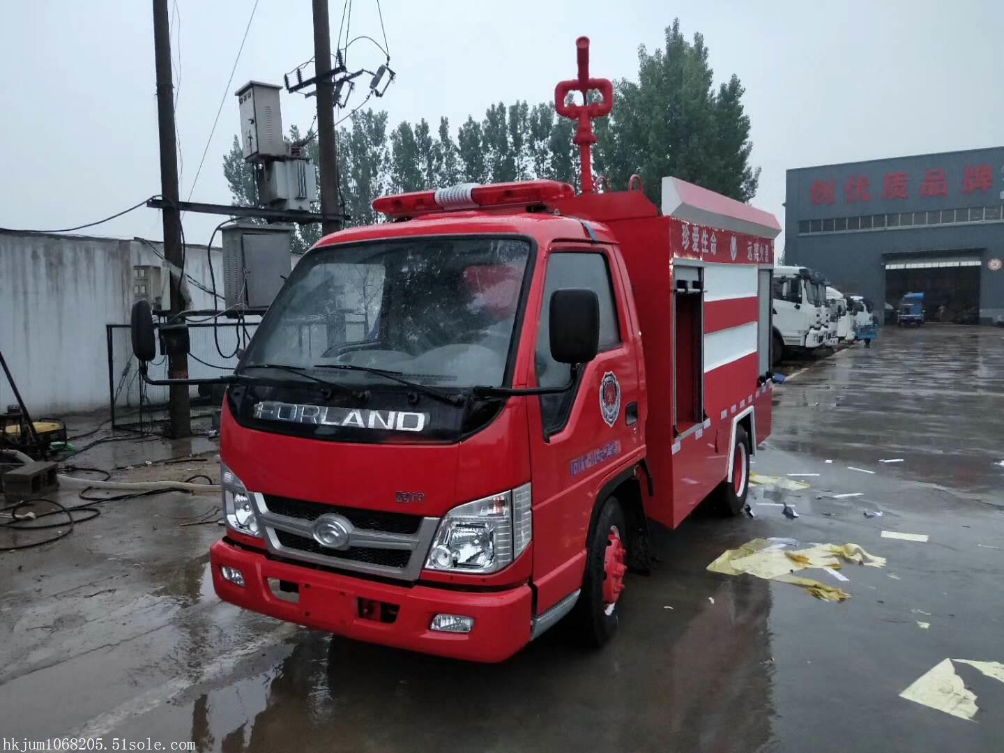 东风3吨水罐消防车厂家