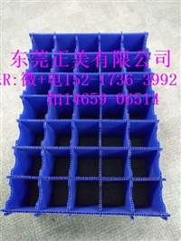 深圳生产加工pp导电、防静电塑料刀卡、普通中空板周转箱