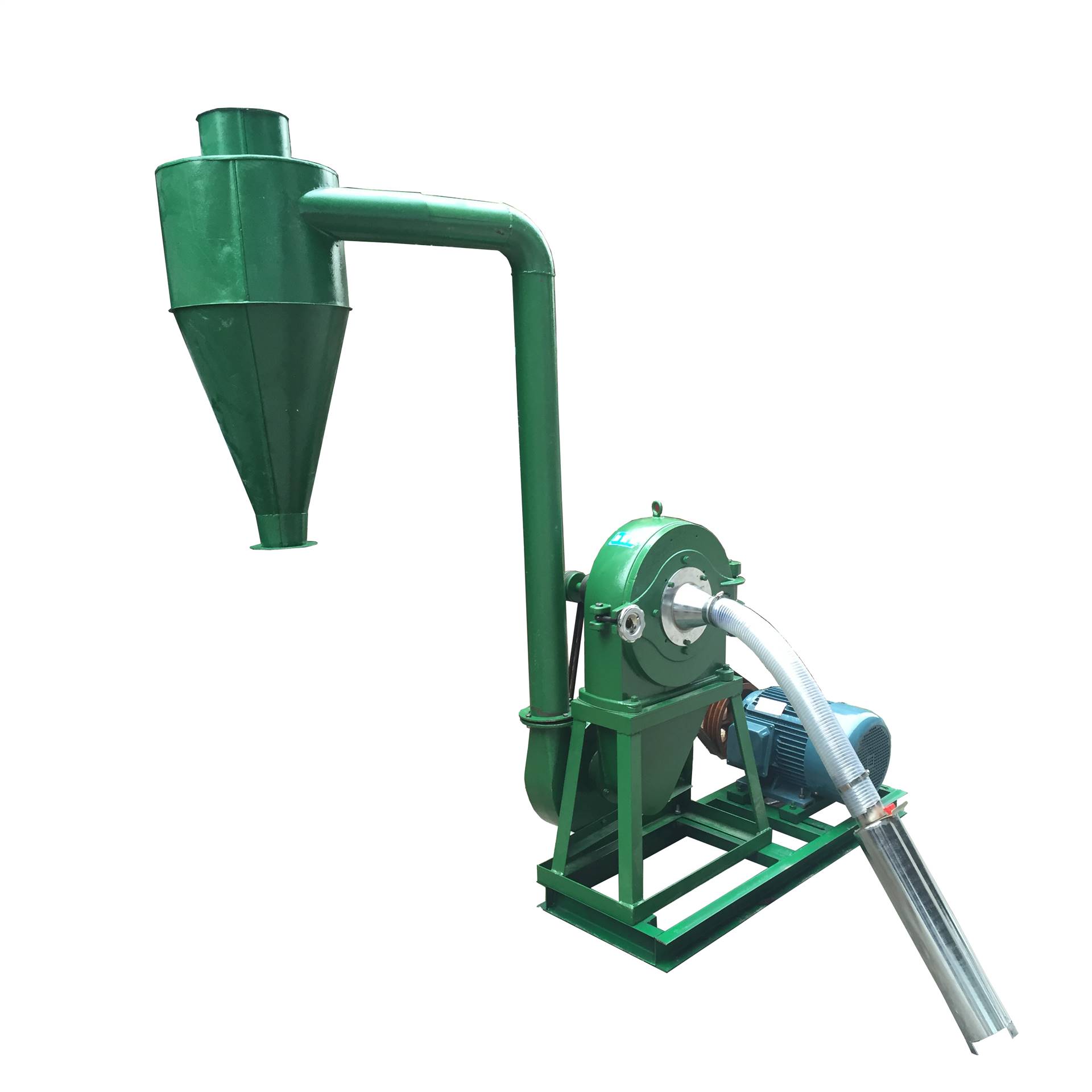 全自动35型饲料粉碎机 350型自吸粉碎机 五谷杂粮玉米颗粒粉碎机