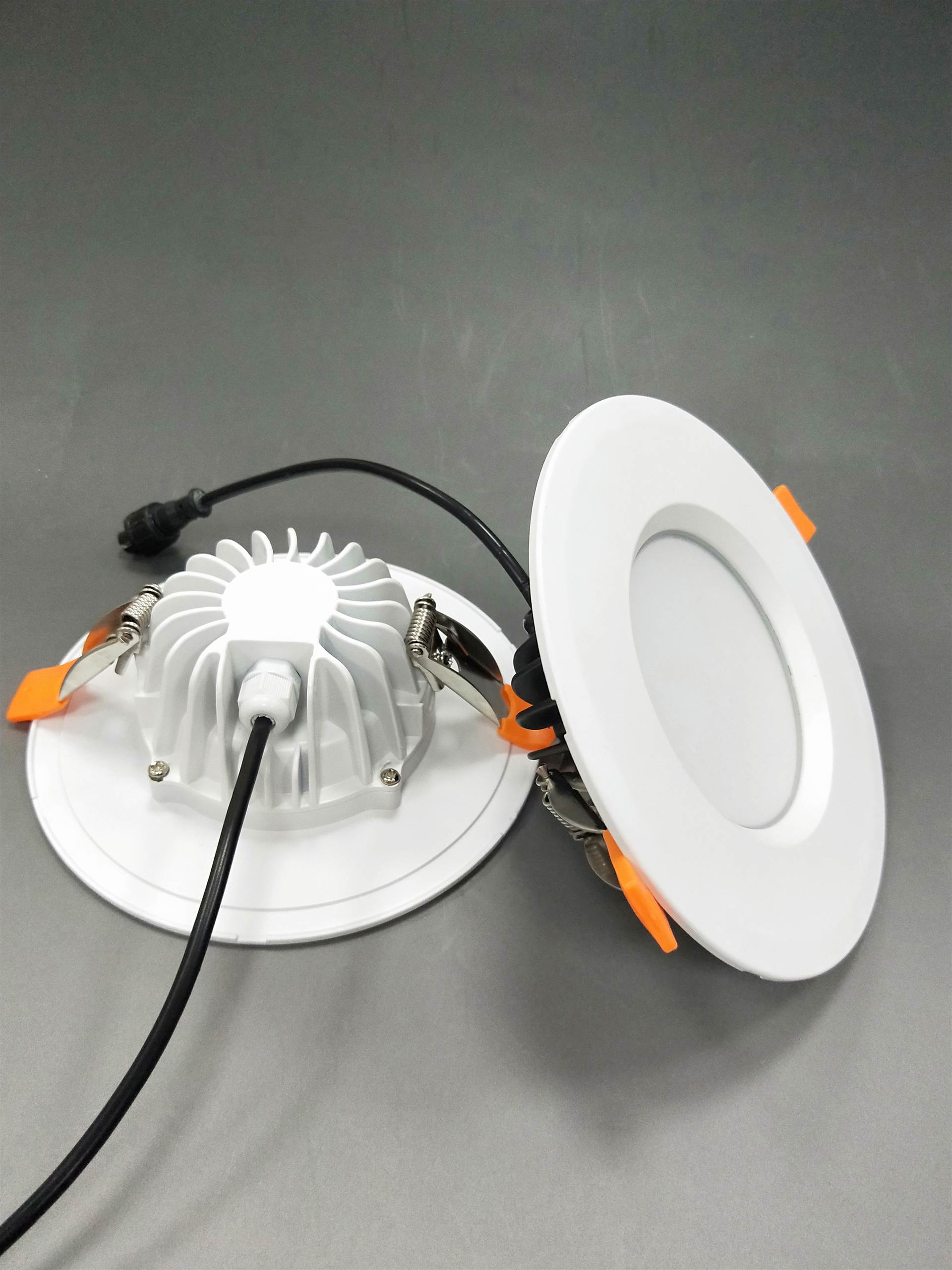 奇桐18w防水筒灯外壳防炫筒灯套件led天花灯套件外壳