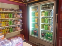 松下松洋冷柜SRM-CD471-L冷藏风幕立式饮品展柜