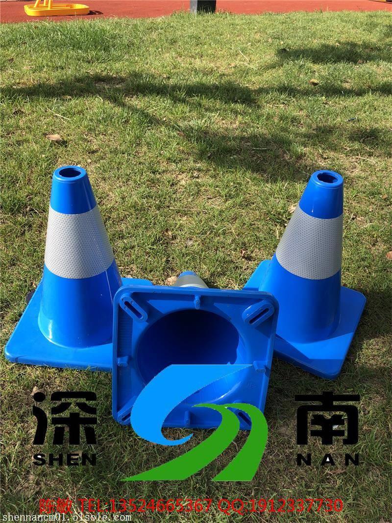 pvc反光路锥简称优质pvc圆锥由优质pvc材料制作而成,耐压,可弹性强