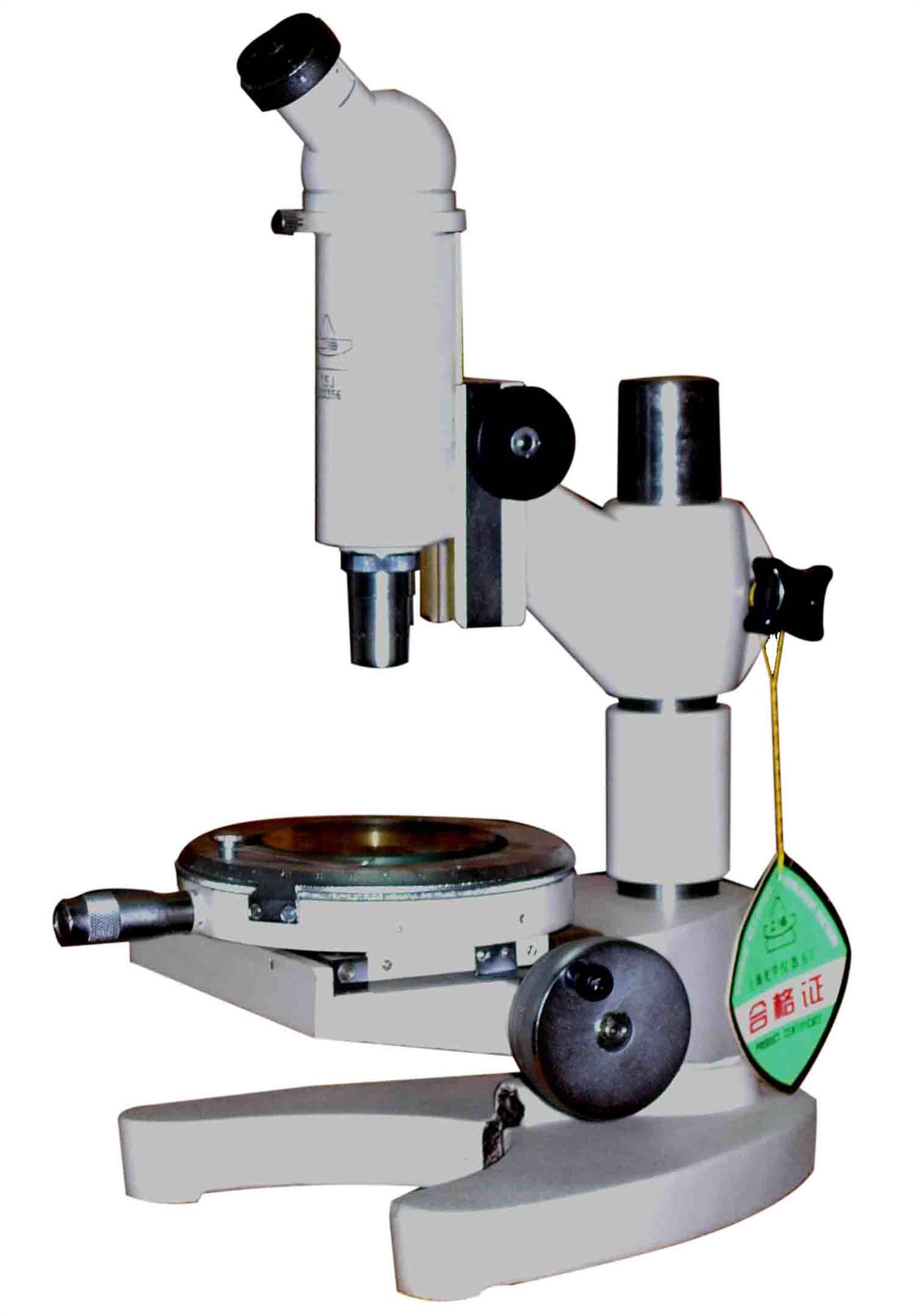 15j測量顯微鏡25-100倍測長度角度檢測礦石紡織纖維