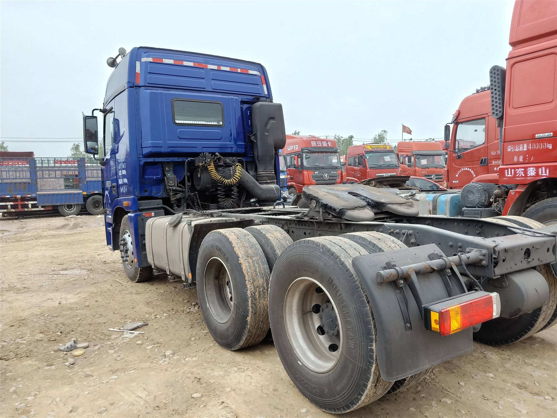 二手货车拖头拖板车欧曼gtl国四