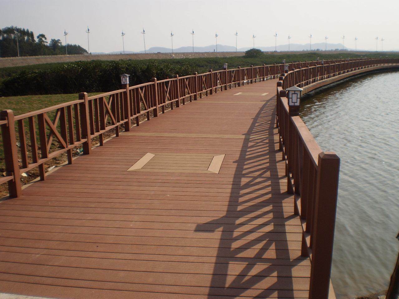 平凉塑木护栏围栏栏杆栅栏