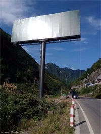 自贡T型广告牌制作费用三面高炮广告牌制作品质耐用