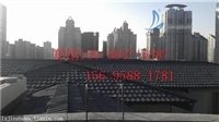 贵州毕节彩石金属瓦方形PVC落水系统厂家直供