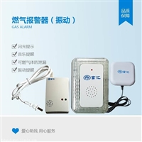 富汇FHTZ-0008闪光音乐振动可燃气体防泄漏报警