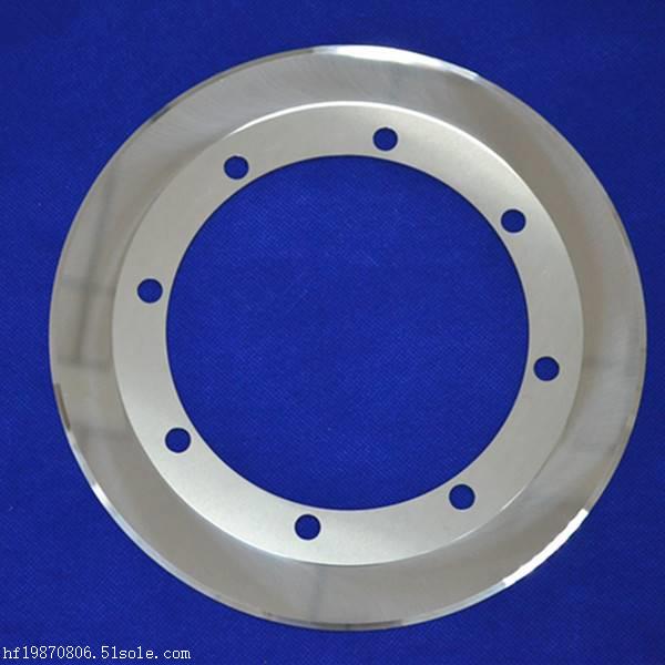 圆形刀胶带薄膜纸管切布skd11大圆刀高速钢分切圆刀片