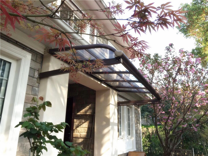 铝合金雨棚遮阳棚别墅户外雨篷遮阳棚阳台雨